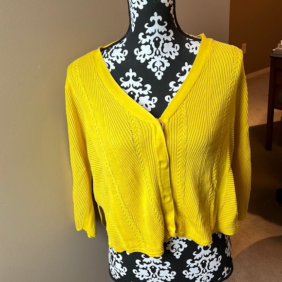 Cabi Sunny Sweater (style 5637) - Picture 3 of 10